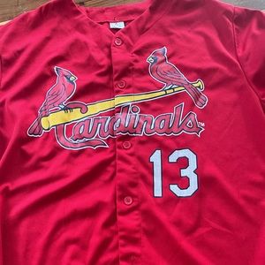 Rare Matt Carpenter 13, Cardinals jersey. Has years both number front and back.
